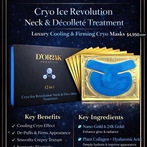 Cryo Ice Revolution was one Neck & Décolleté Mask - Nano technology